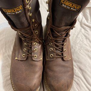 Men's Carolina 8" Broad Toe Wedge Sole Work Boot CA8049